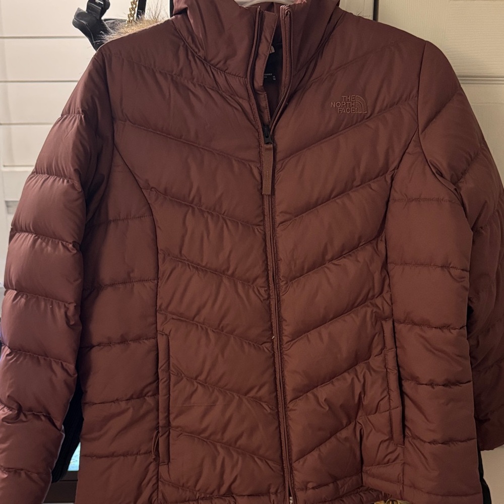 The North Face Women's Purple Puffer Jacket